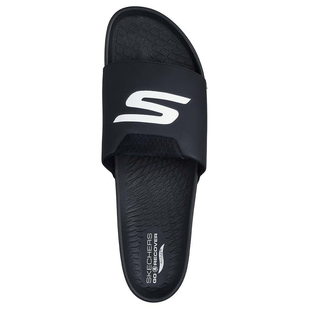 skechers goga max slides