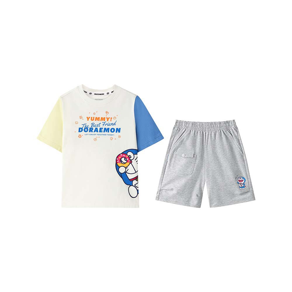 Doraemon: Short Sleeve Tee and Shorts Set – Skechers Thailand