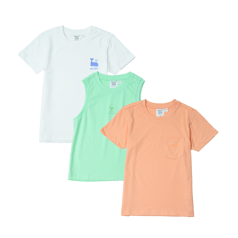 Home Wear: Short Sleeve Tee and Sleeveless Tee Set