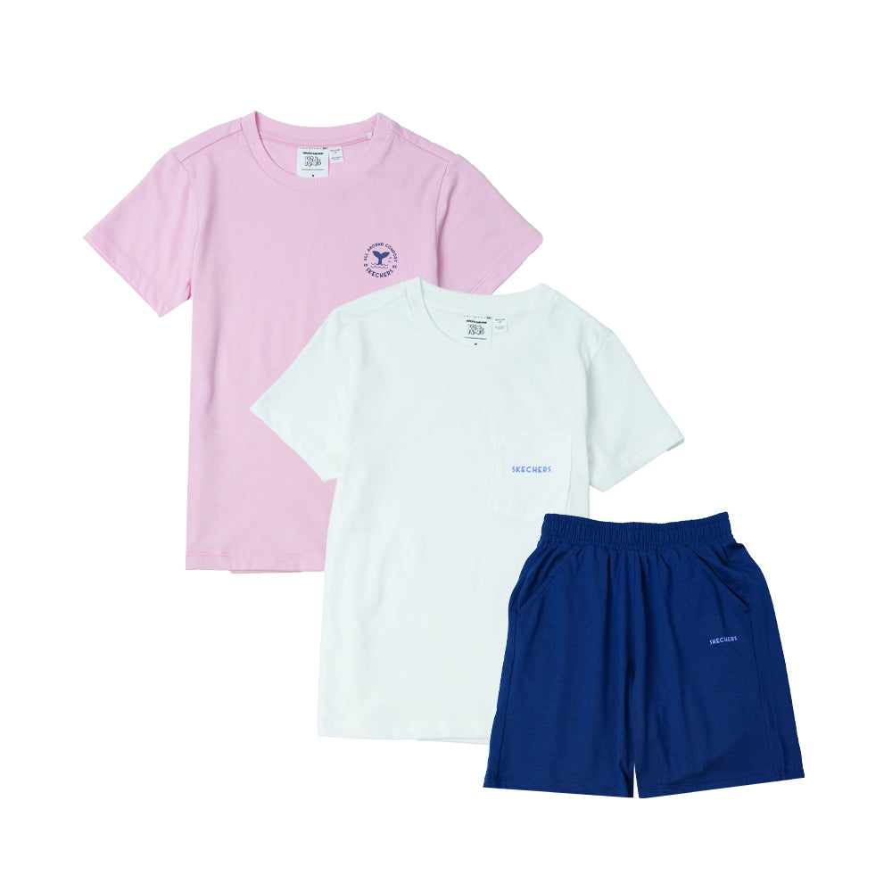 Home Wear: Short Sleeve Tee and Shorts Set