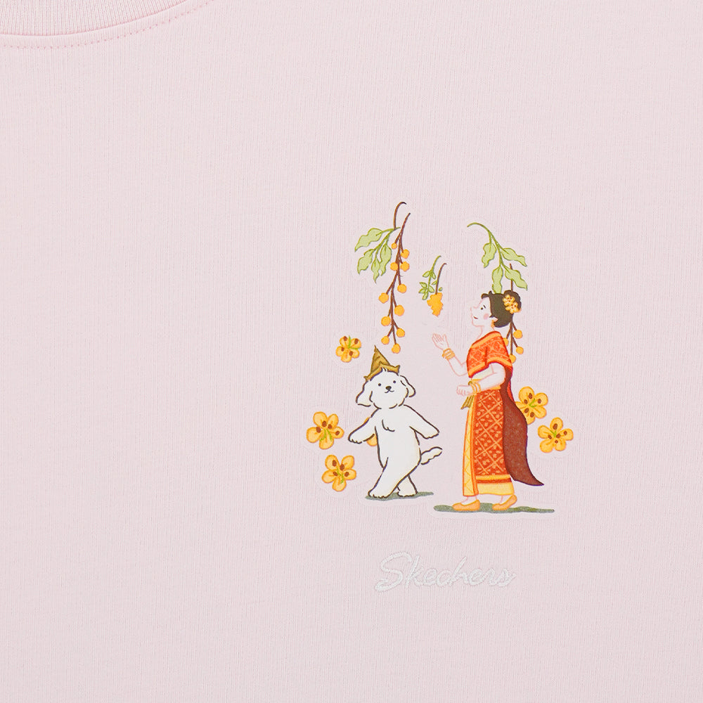 Skechvibe X Drawingmary: Short Sleeve Tee