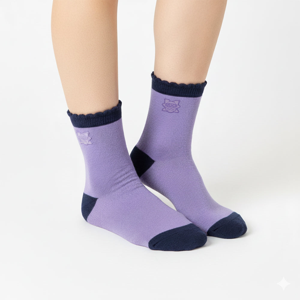 Kuromi: Socks - Quarter Socks (2 Pairs)