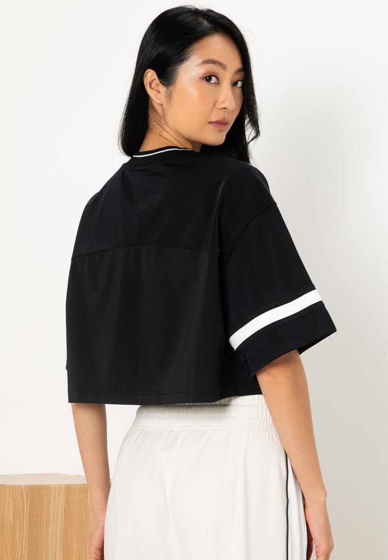 Basketball Culture: V Neck Crop Top