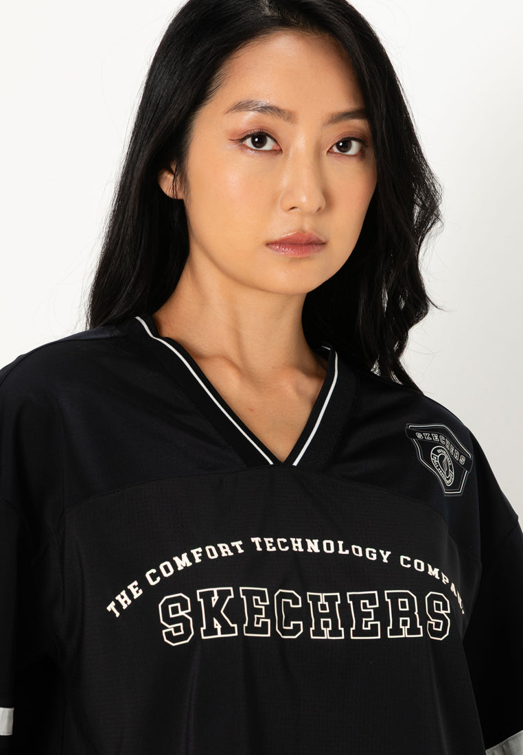 Basketball Culture: V Neck Crop Top