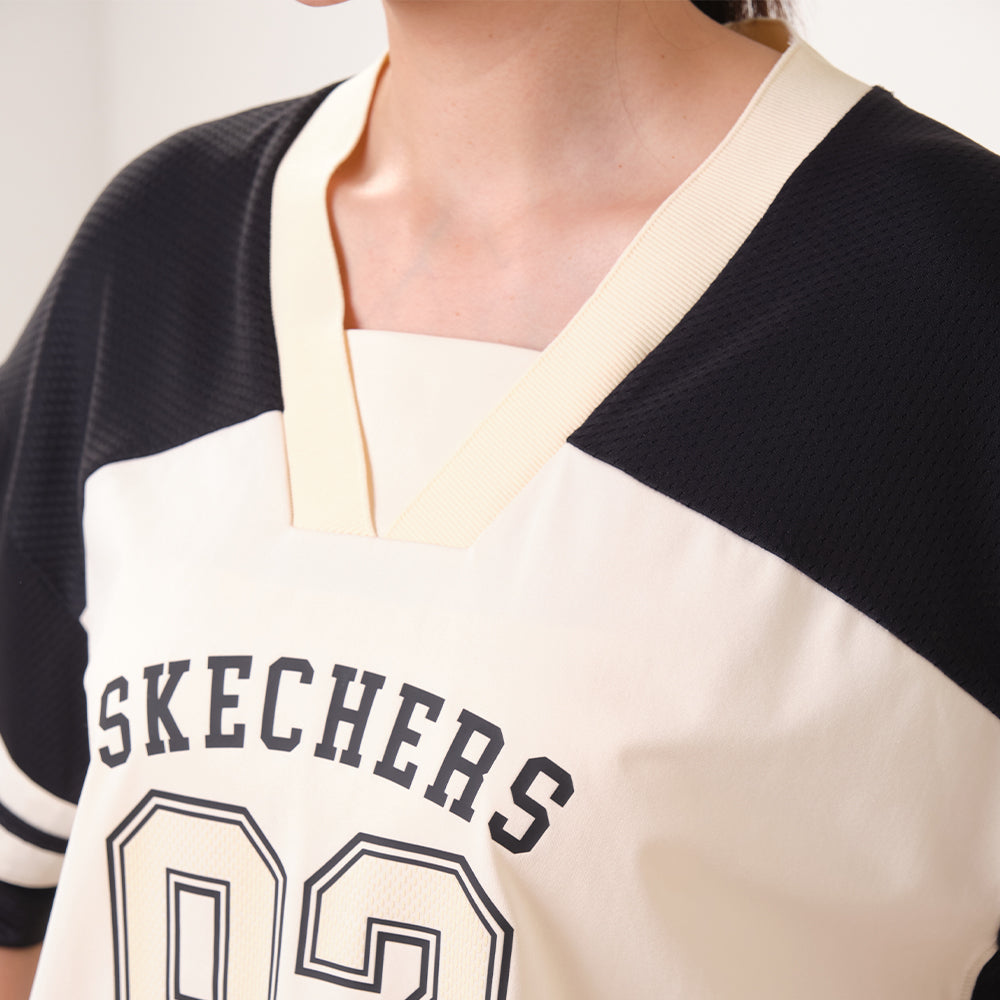 Hoop Hype: Iconic V Neck Dress