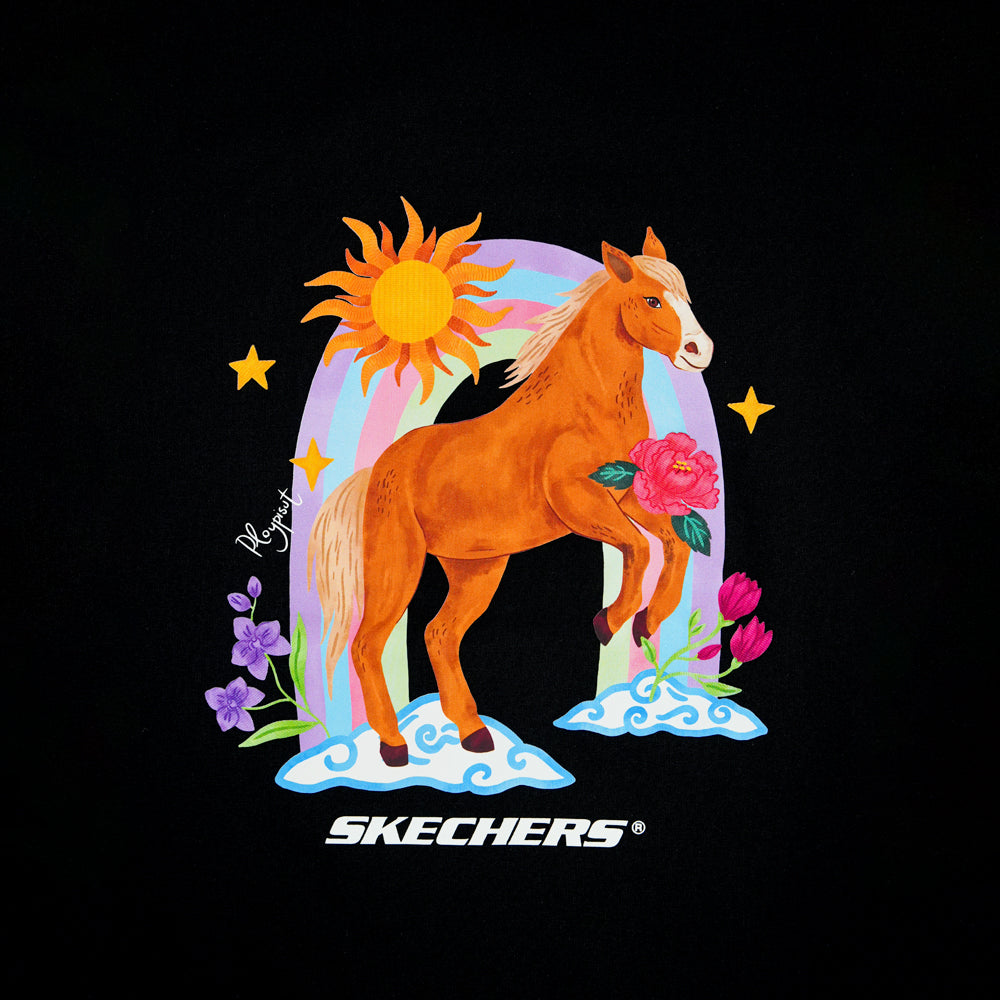 Skechvibe X Ploypisut: Short Sleeve Tee