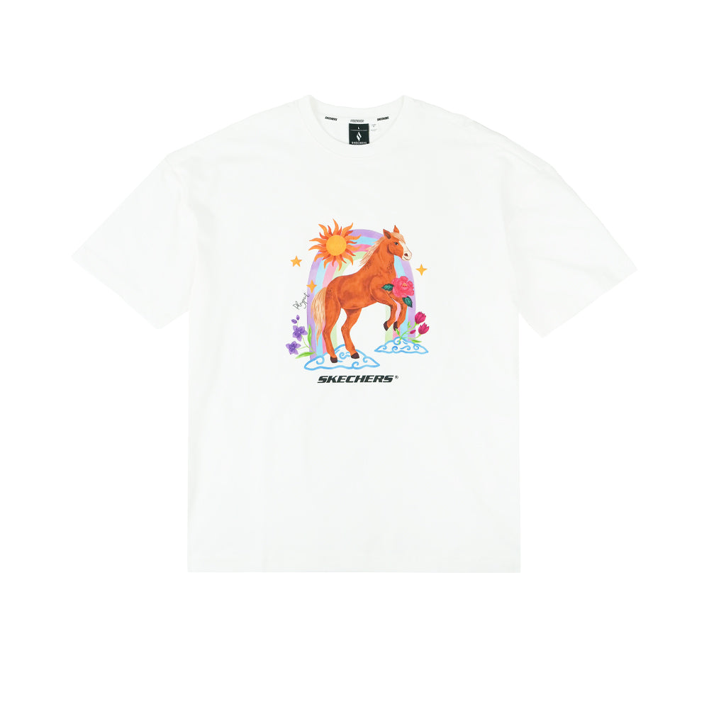 Skechvibe X Ploypisut: Short Sleeve Tee