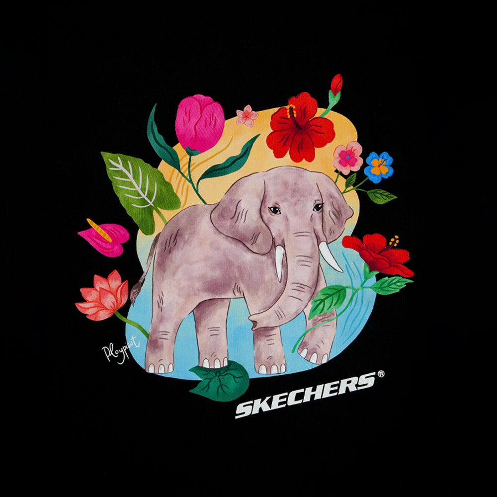 Skechvibe X Ploypisut: Short Sleeve Tee