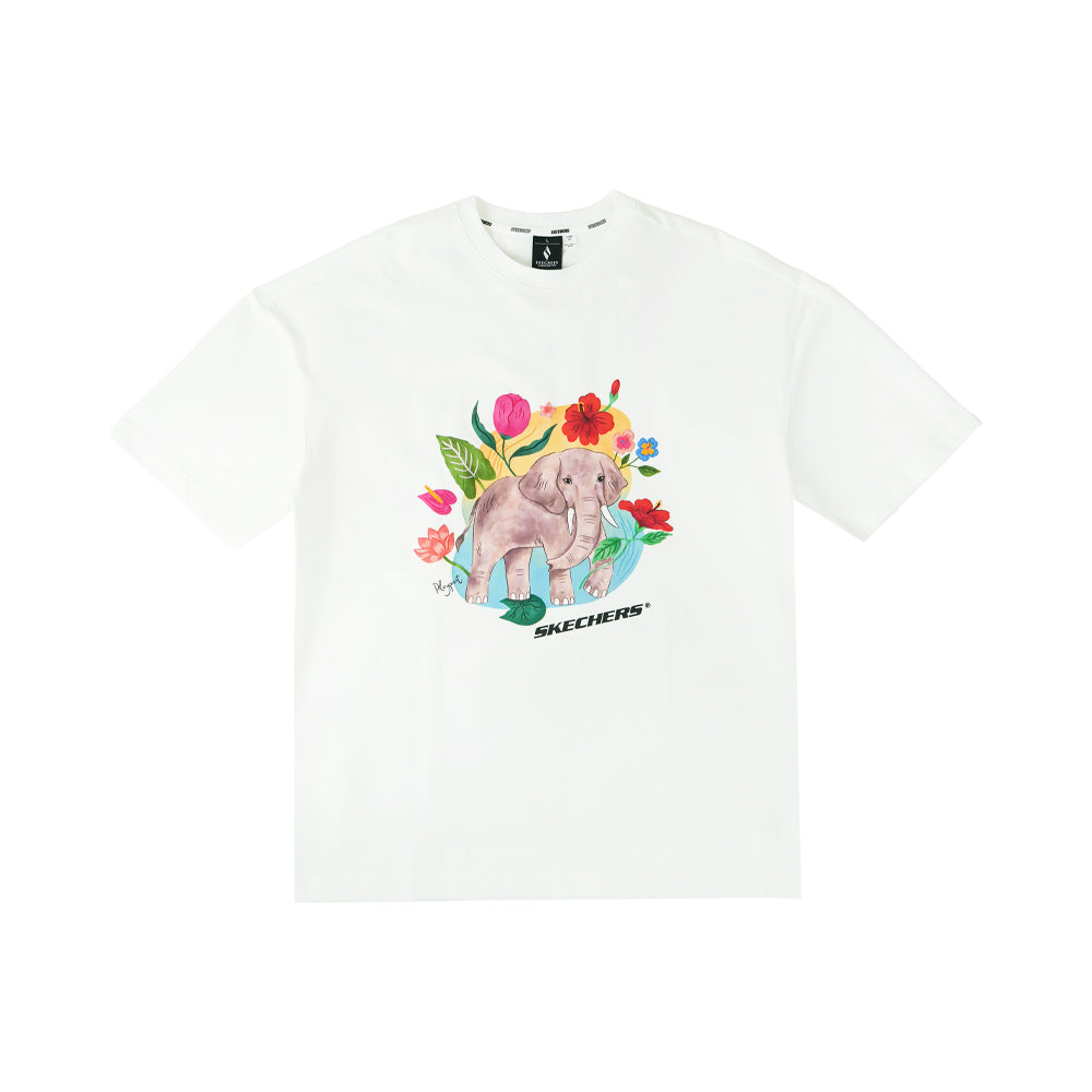 Skechvibe X Ploypisut: Short Sleeve Tee