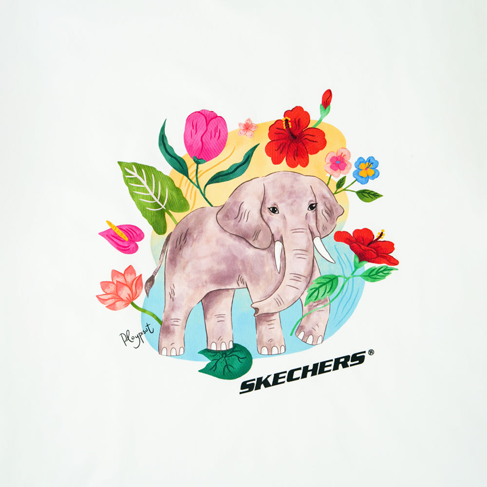 Skechvibe X Ploypisut: Short Sleeve Tee