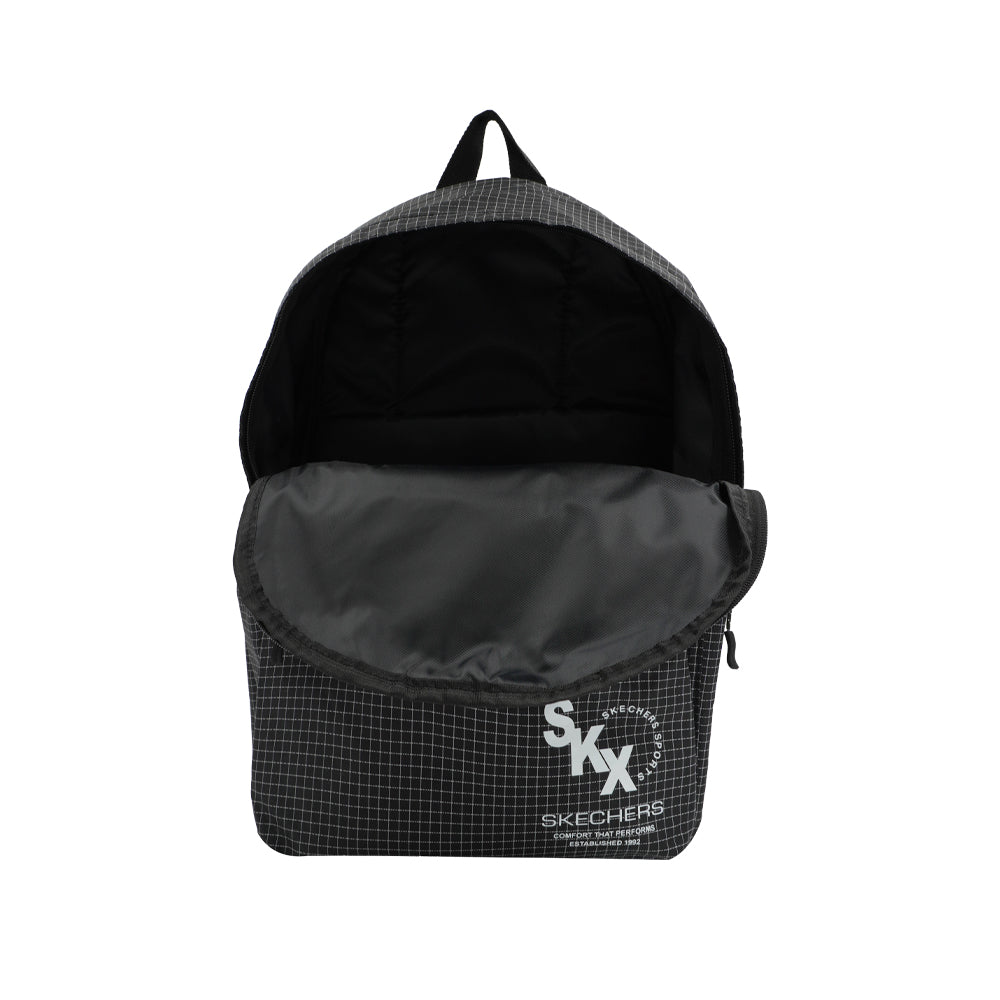 Black Check: Performance Backpack