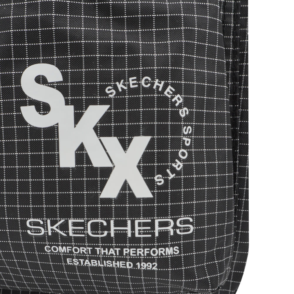 Black Check: Performance Backpack