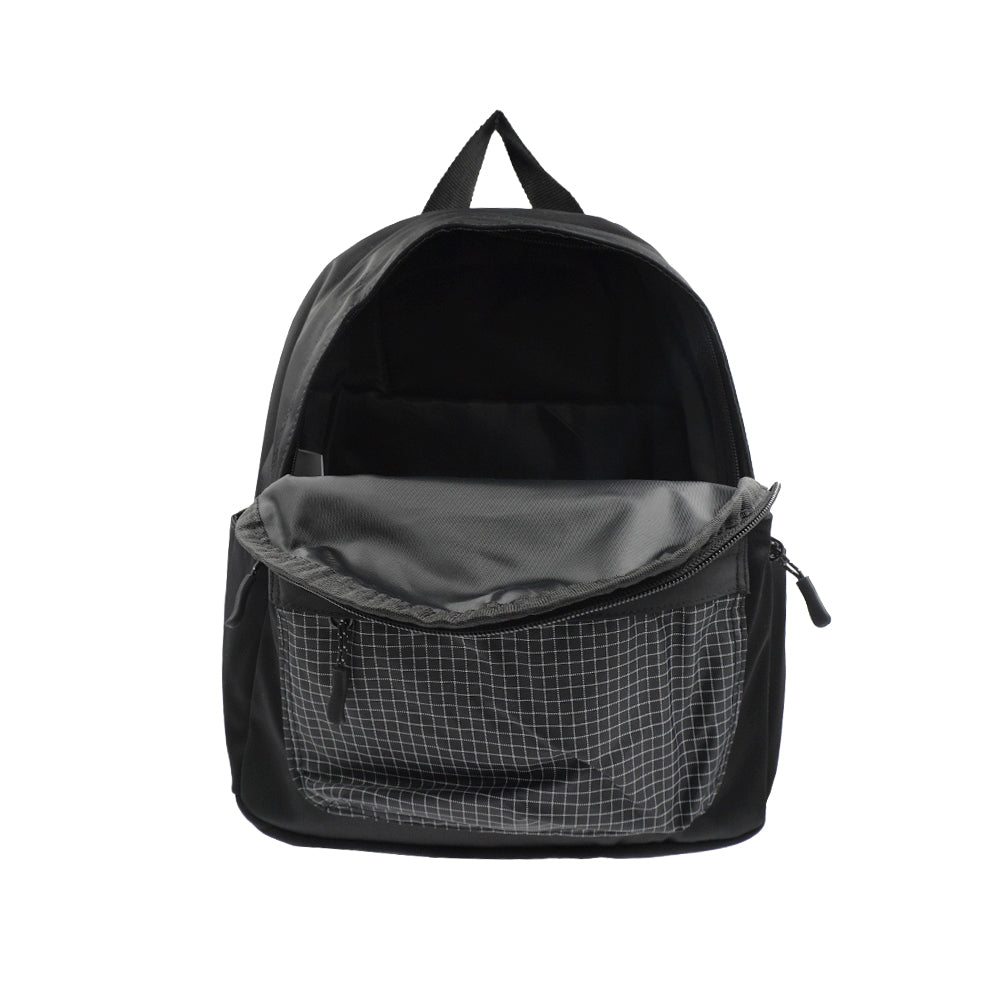 Black Check: Performance Backpack