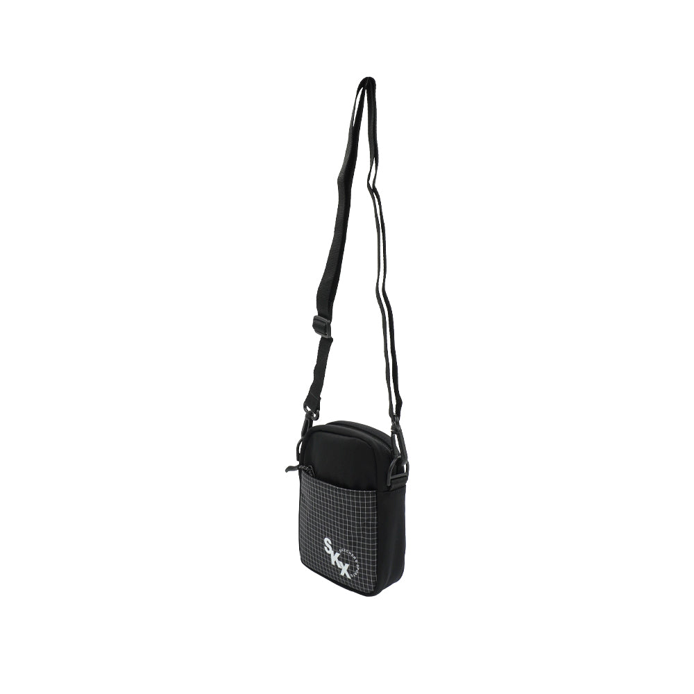 Black Check: Performance Sling Bag