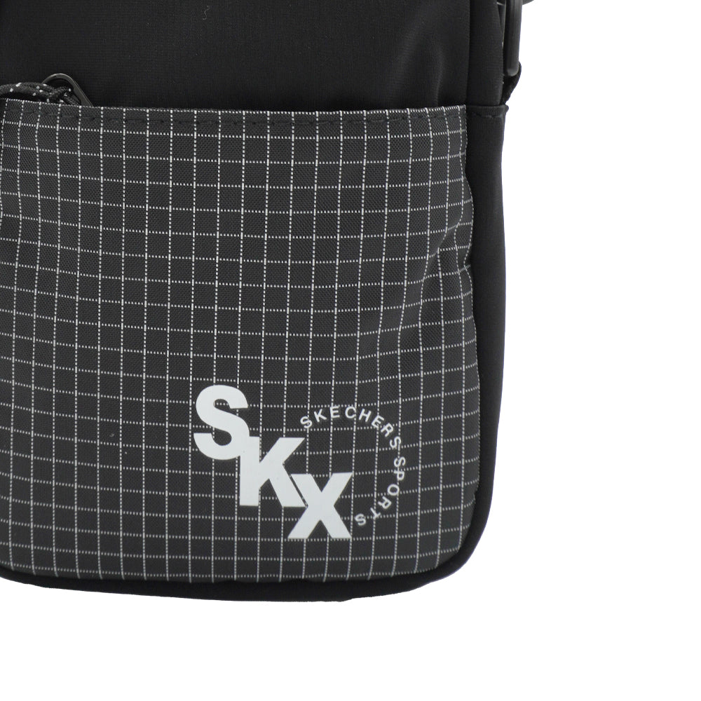 Black Check: Performance Sling Bag