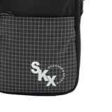 Black Check: Performance Sling Bag