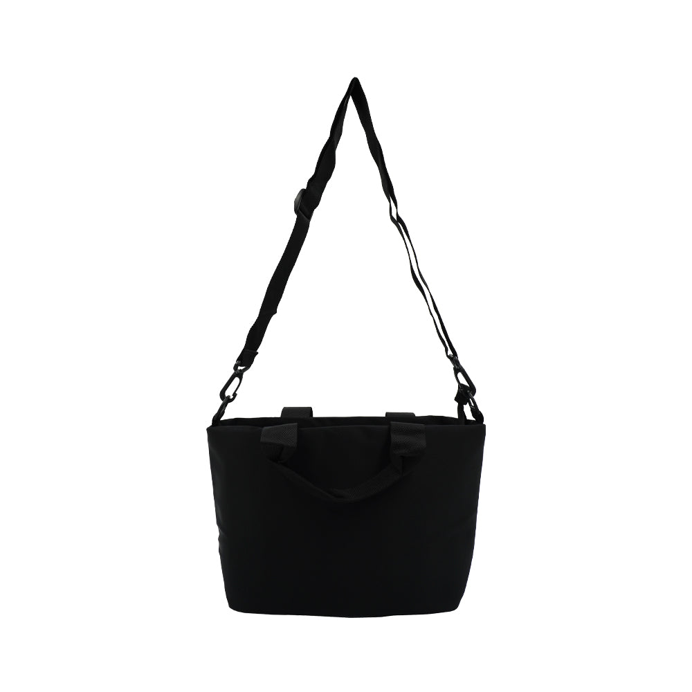 Black Check: Performance Tote Bag