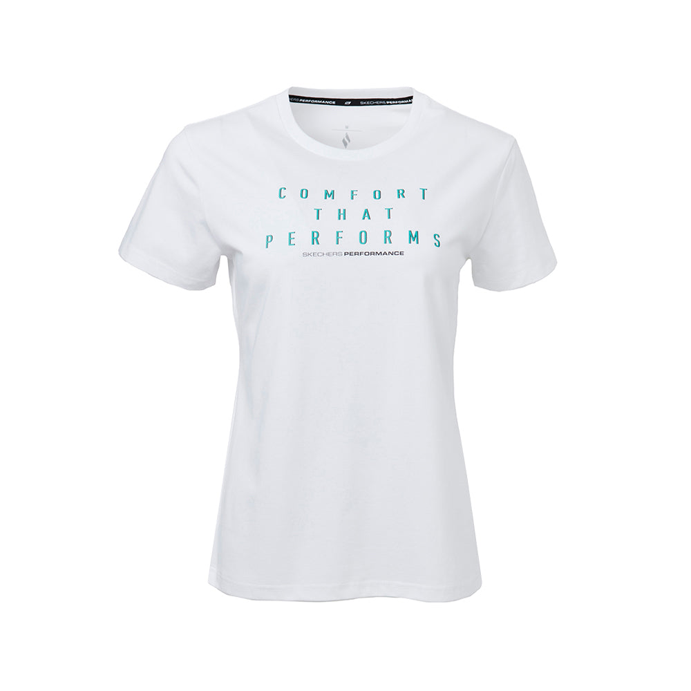 Tropical Bloom: Performance Short Sleeve Tee