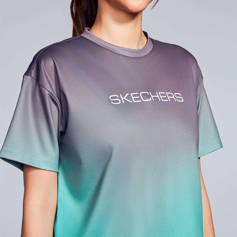 Tropical Bloom: Performance Short Sleeve Tee