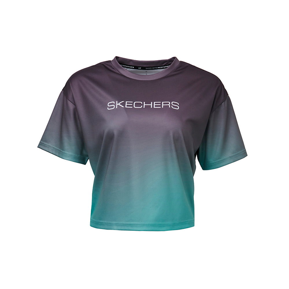 Tropical Bloom: Performance Short Sleeve Tee