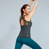 Sleek Motions: Performance Sleeveless Tee