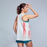 Sleek Motions: Performance Sleeveless Tee