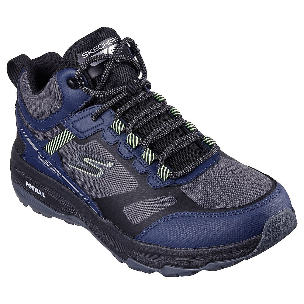 Skechers สเก็ตเชอร์ส ผู้ชาย Men GOrun Trail Altitude Waterproof Shoes - 220573-NVBK