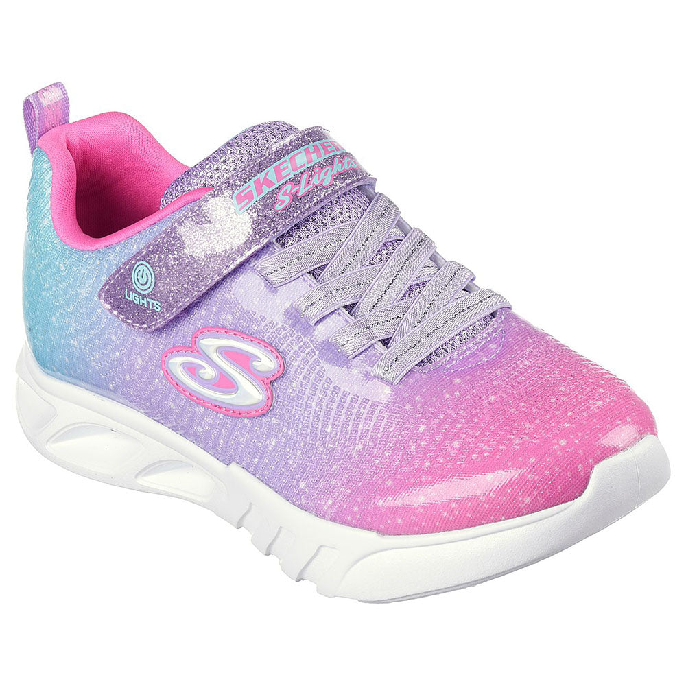 Skechers สเก็ตเชอร์ส เด็กผู้หญิง Girls S-Lights Flicker Flash Ombre Dreamer Shoes - 303703L-PKMT