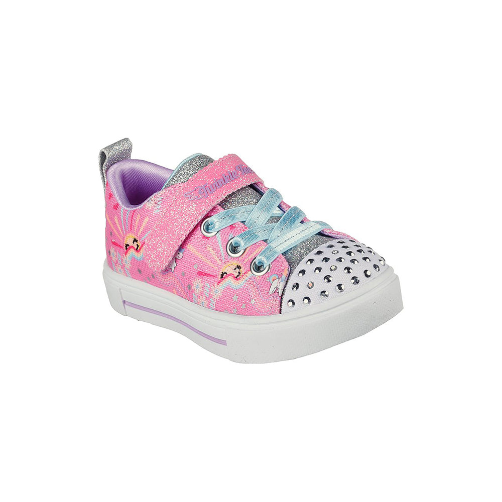Skechers สเก็ตเชอร์ส รองเท้าเด็กผู้หญิง Girls Twinkle Toes Twinkle Sparks Unicorn Sunshine Shoes - 314802N-PKMT