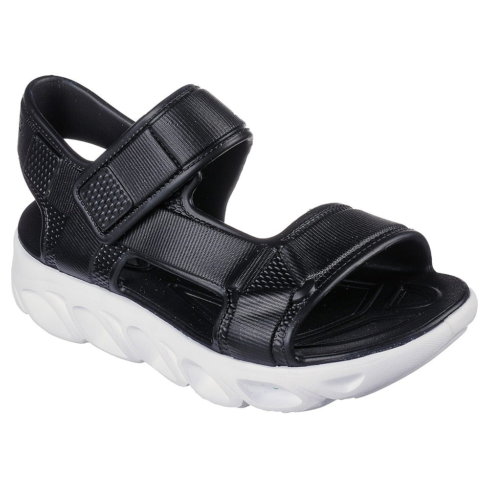 Skechers สเก็ตเชอร์ส รองเท้าแตะเด็กผู้ชาย Boys Foamies Hypno-Splash Sun Breaks Sandals - 406705L-BLK