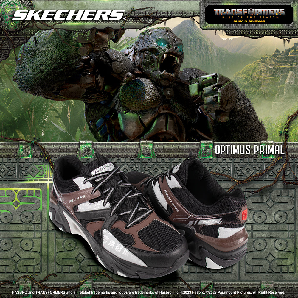 Skechers สเก็ตเชอร์ส รองเท้าผู้ชาย Men Transformers SKECHERS Street Stamina V3 Shoes - 802011-BKBR