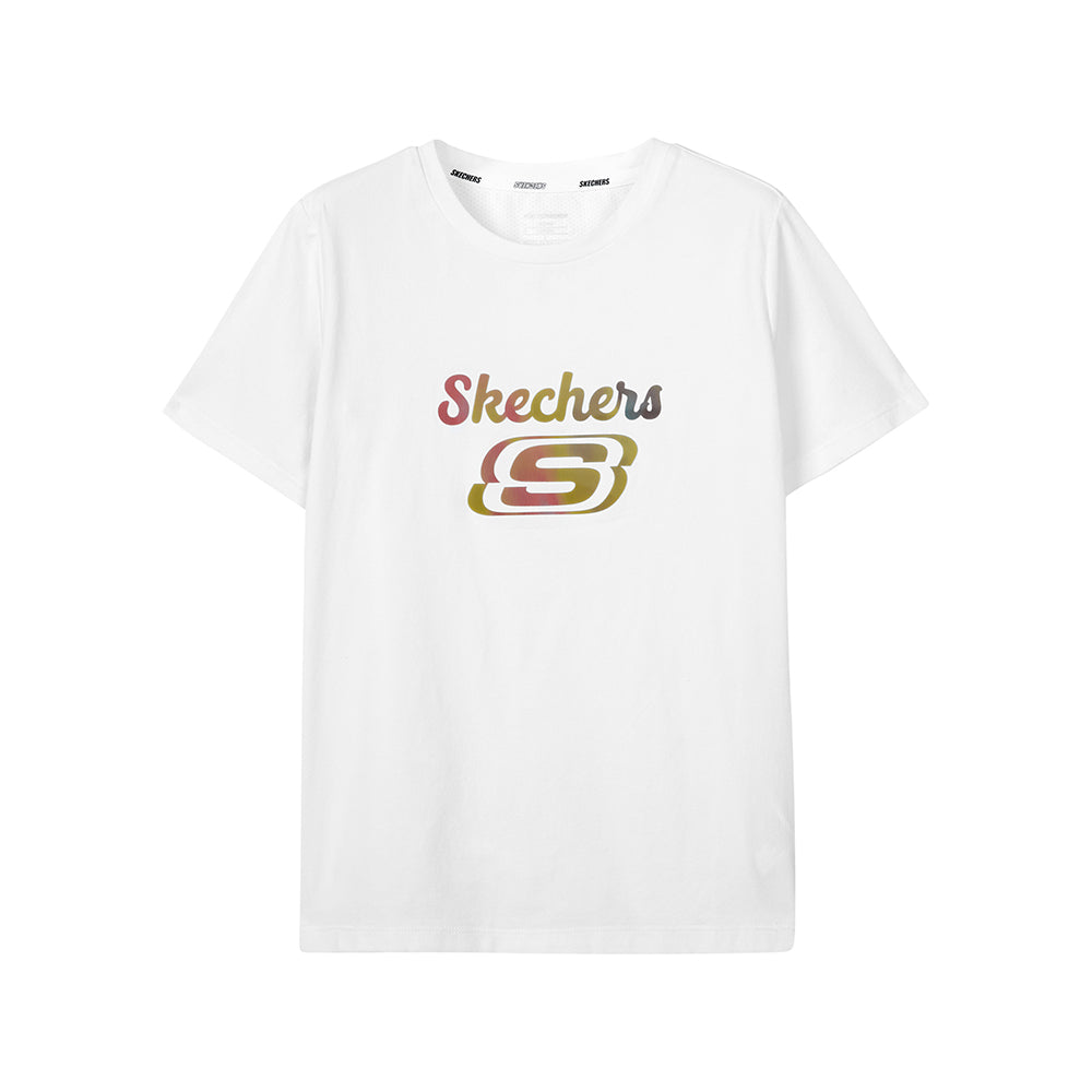 Skechers สเก็ตเชอร์ส เสื้อยืดแขนสั้นเด็กผู้หญิง Girls Performance Short Sleeve Tee - P223G040-0019